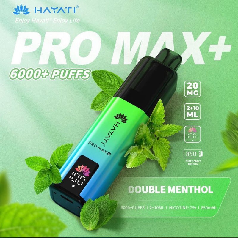 Top Flavours to Try in the Hayati Pro Max+ 6000 Puffs Starter Kit