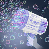 Bazooka 69 Holes Bubble Machine Guns Toys for Kids Bubble Blower - Purple - Vapour VapeVapour Vape