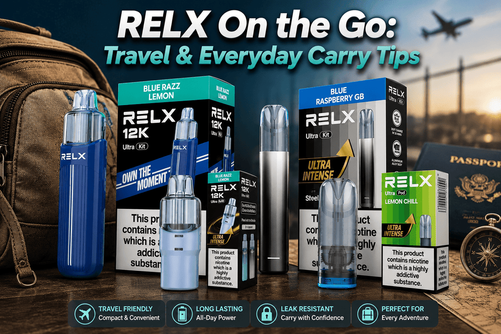 RELX On the Go: Travel & Everyday Carry Tips