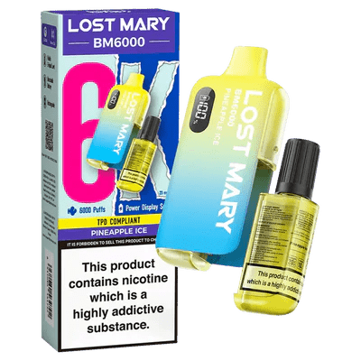 What’s Inside the Lost Mary BM6000 Prefilled Pod Kit?