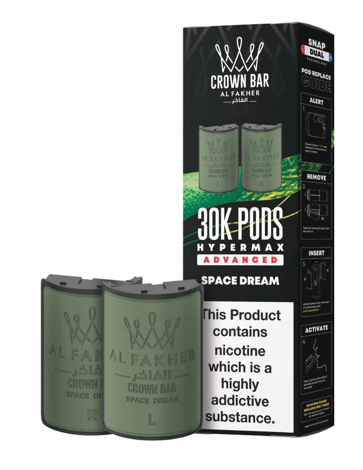 Al Fakher 30k Hypermax Refill Replacement Pods Vapour Vape Al Fakher 30k Hypermax Refill Replacement Pods Vapour Vape