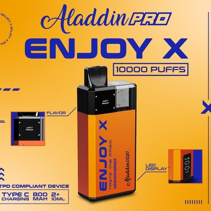 Aladdin Pro Enjoy X 10k Vape Kit – Vapour Vape