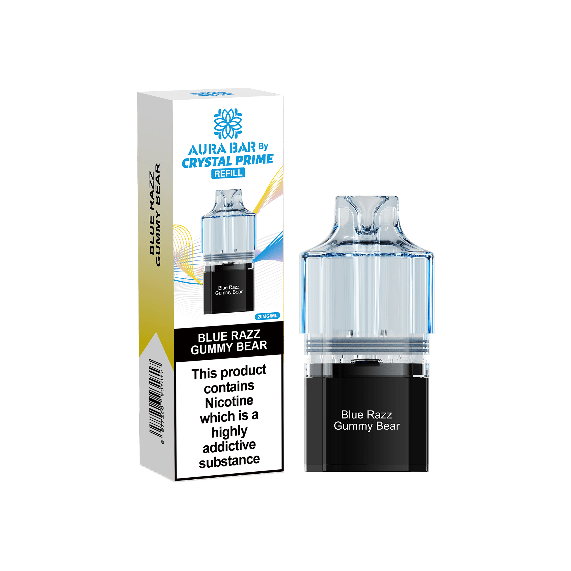 Crystal Prime Aura Bar 10K Prefilled Pods | Smooth & Powerful Vape Vapour Vape Crystal Prime Aura Bar 10K Prefilled Pods | Smooth & Powerful Vape Vapour Vape