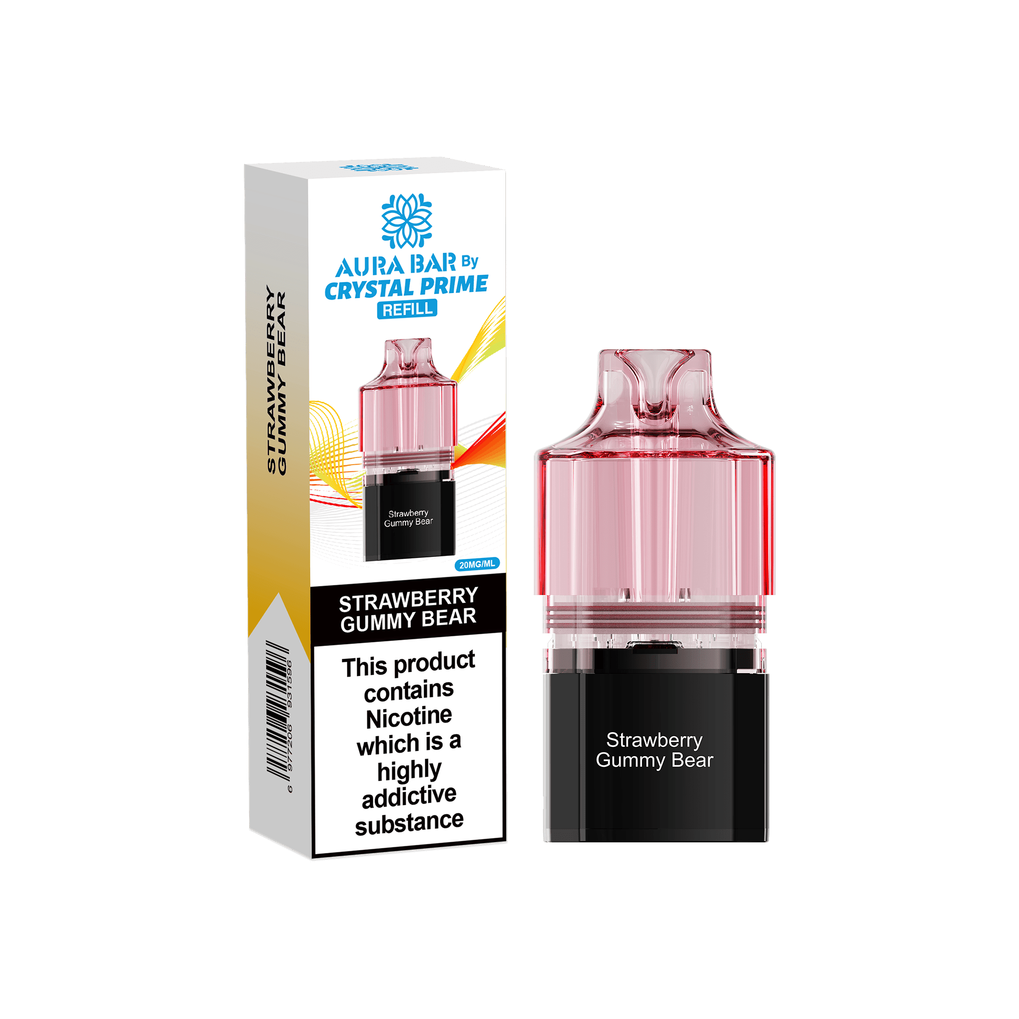 Crystal Prime Aura Bar 10K Prefilled Pods | Smooth & Powerful Vape Vapour Vape Crystal Prime Aura Bar 10K Prefilled Pods | Smooth & Powerful Vape Vapour Vape