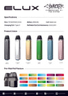 Elux Cyberover P1 Prefilled Pods - Vapour VapeElux