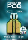 Feoba Pro 6000 Replacement Pods - Vapour VapeFeoba
