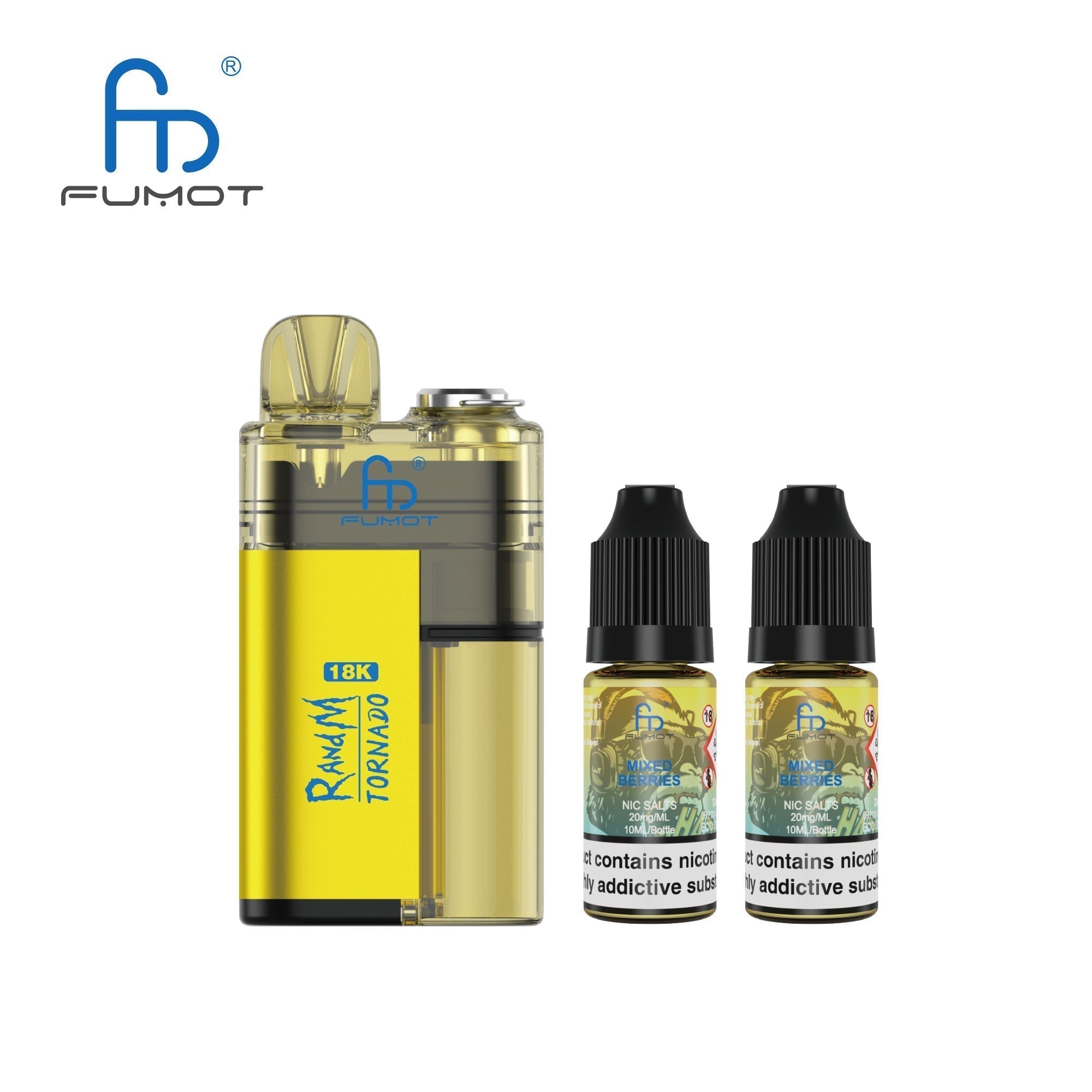 Fumot RandM Tornado 18000 Vape Kit Vapour Vape Fumot RandM Tornado 18000 Vape Kit Vapour Vape