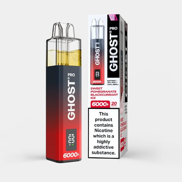 Ghost Pro 6000+ Puffs Prefilled Pod Vape Kit Vapour Vape Ghost Pro 6000+ Puffs Prefilled Pod Vape Kit Vapour Vape