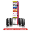 IVG 2400 Reload 4 in 1 Prefilled Pods | Pack of 5 - Vapour VapeIVG