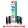 IVG 2400 Reload 4 in 1 Prefilled Pods | Pack of 5 - Vapour VapeIVG