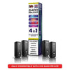 IVG 2400 Reload 4 in 1 Prefilled Pods | Pack of 5 - Vapour VapeIVG