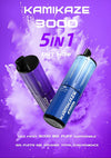 Kamikaze 3000 Puffs 5 in 1 Twist Vape - Vapour VapeKamikaze