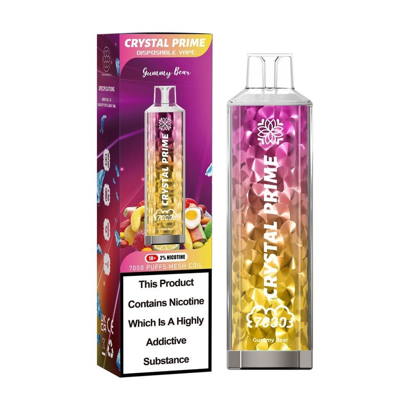 3D Crystal Prime 7000 Vape Kit Vapour Vape 3D Crystal Prime 7000 Vape Kit Vapour Vape