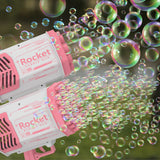 Bazooka 69 Holes Bubble Machine Guns Toys for Kids Bubble Blower - Pink - Vapour VapeVapour Vape