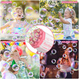 Bazooka 69 Holes Bubble Machine Guns Toys for Kids Bubble Blower - Pink - Vapour VapeVapour Vape