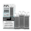 Crystal FIFI 3000 Puffs 5 in 1 Replacement Pods - Vapour VapeFiFi