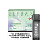 Elf Bar ELFA Disposable Pod - 20mg - Vapour VapeELF BAR