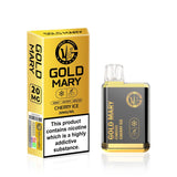 Gold Mary GM600 Disposable Vape Puff Bar Pod Device - Vapour VapeGold Mary