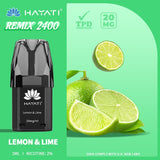 Hayati Remix 2400 Puffs Replacement Pods - Vapour VapeHayati