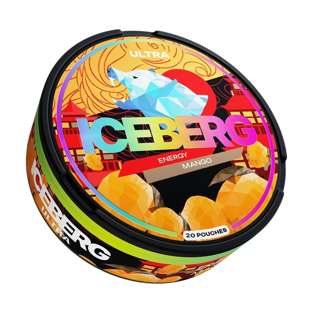 Snus Raspberry Ice Realistic Iceberg Snus 16gr 150mg Pouches – Vapour Vape