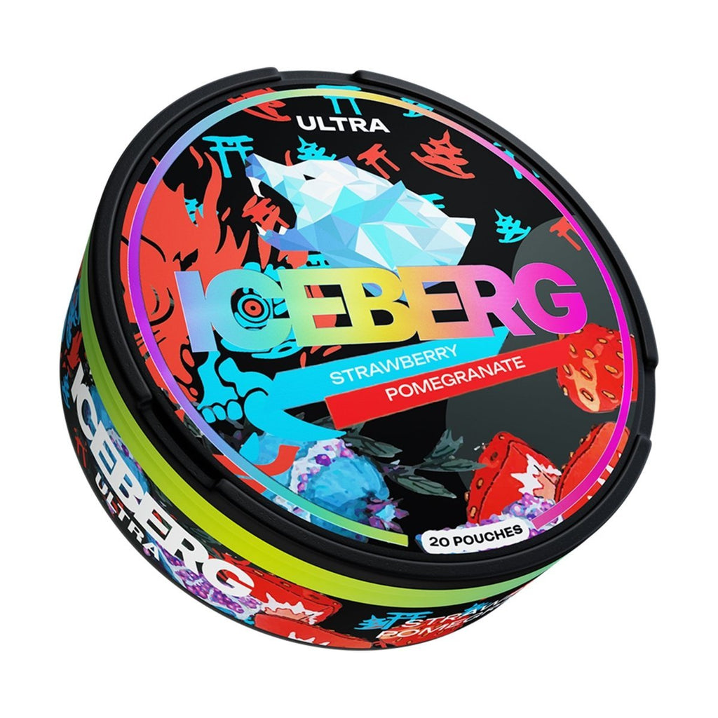 Snus Raspberry Ice Realistic Iceberg Snus 16gr 150mg Pouches – Vapour Vape