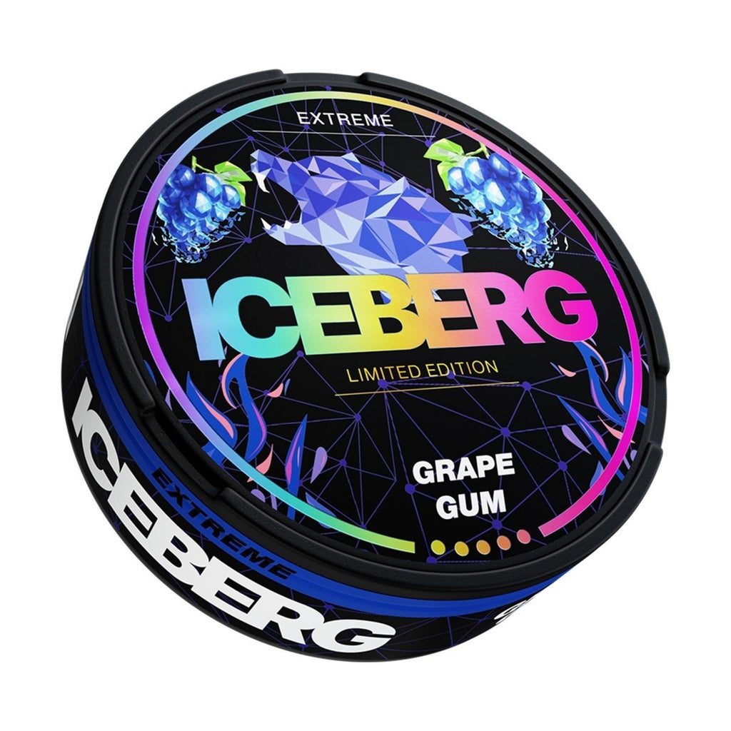 Snus Raspberry Ice Realistic Iceberg Snus 16gr 150mg Pouches – Vapour Vape