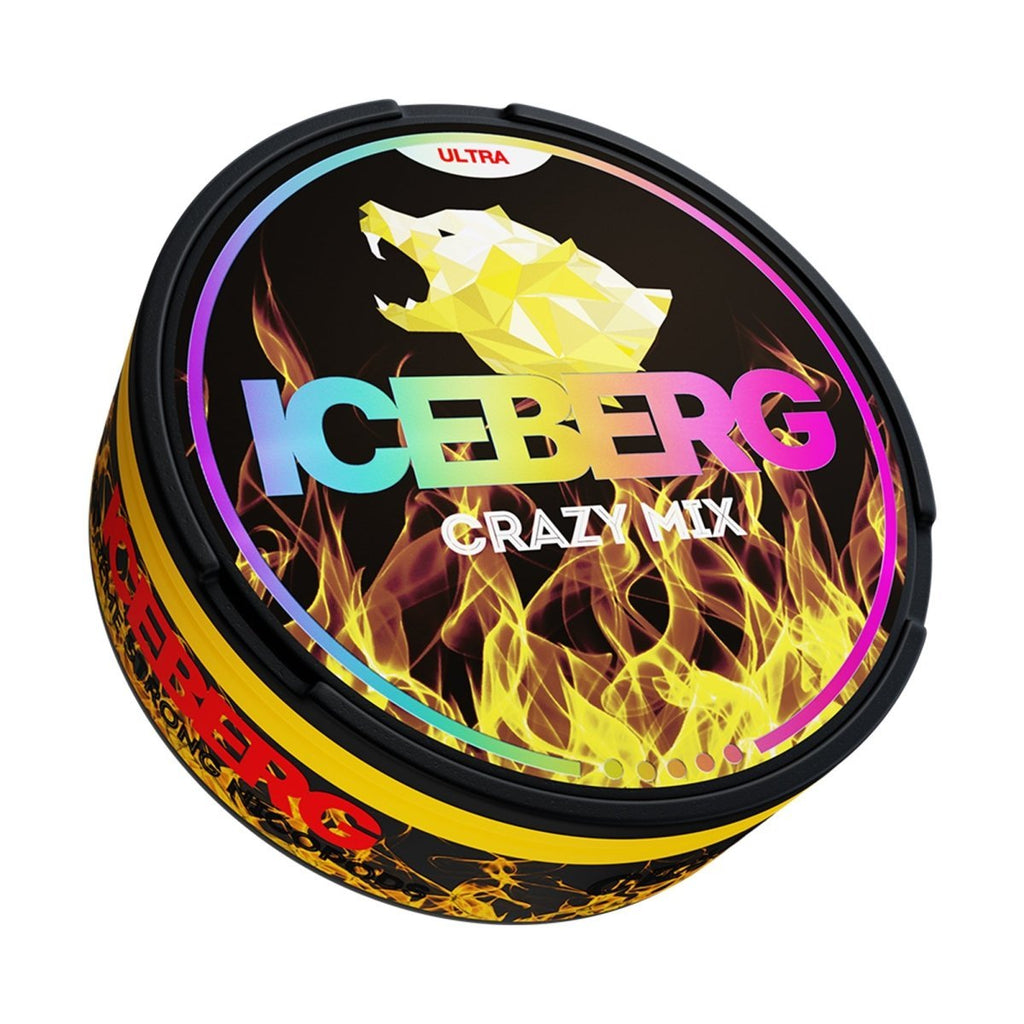 Snus Raspberry Ice Realistic Iceberg Snus 16gr 150mg Pouches – Vapour Vape
