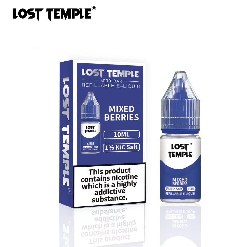 lost temple vape pods Lost Temple Nic Salts 10ml