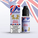 Signature 10ml – Cherry Menthol flavour - Vapour VapeSignature