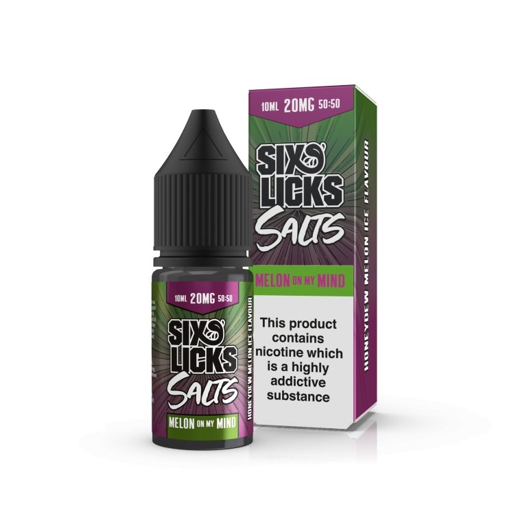 Six Licks 10ML Nic Salt - Vapour VapeSix Licks
