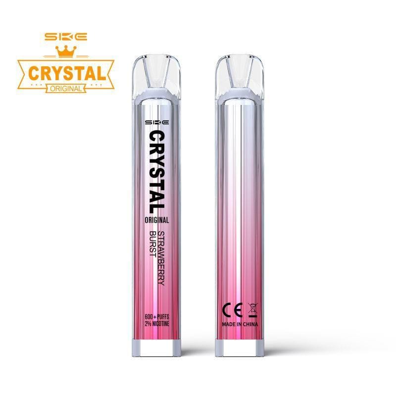 Ske Crystal Original 600 Disposable Vape Pod Device (Box of 10) - Vapour VapeSKE Crystal Bar